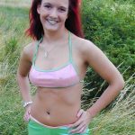 Nadine - Spandex Costume outdoor - Gogo Girl Green/Pink
