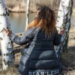 Diabless Downcoat outdoor shooting
