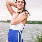 Adidas swimsuit girl