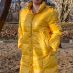 Yellow downcoat - Fanny by Pamy